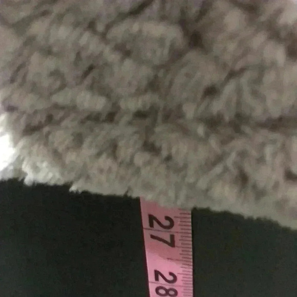 Free2B Faux Fur Teddy Jacket,braided butter pile,full zip,hip pocket,high collar - Picture 10 of 12